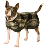 Dog Blanket Coat Black & White