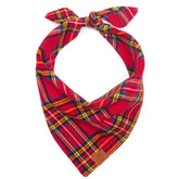 Bandana Holiday Plaid Flannel