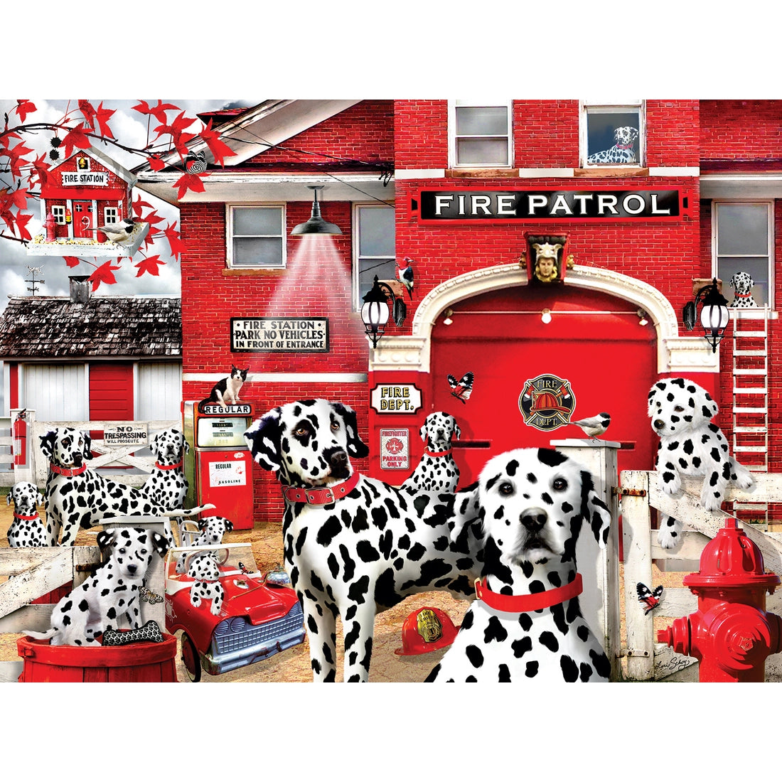 Puzzle Dalmatian Station