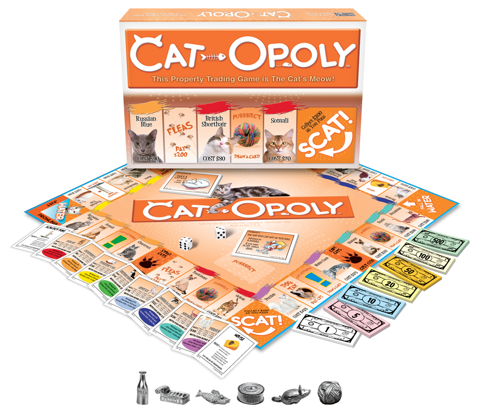 Cat-Opoly Board Game-Southern Agriculture