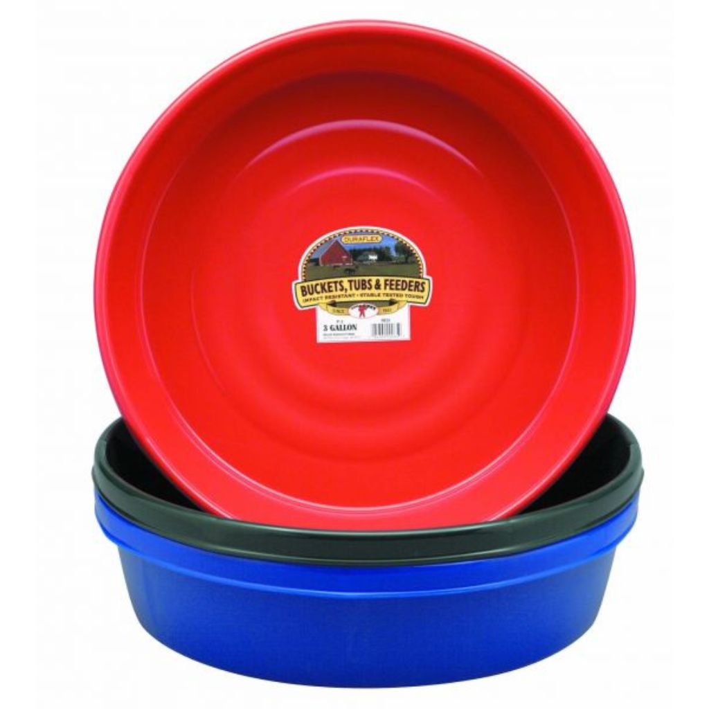 DuraFlex Plastic Utility Pan - Red Miller Manufacturing