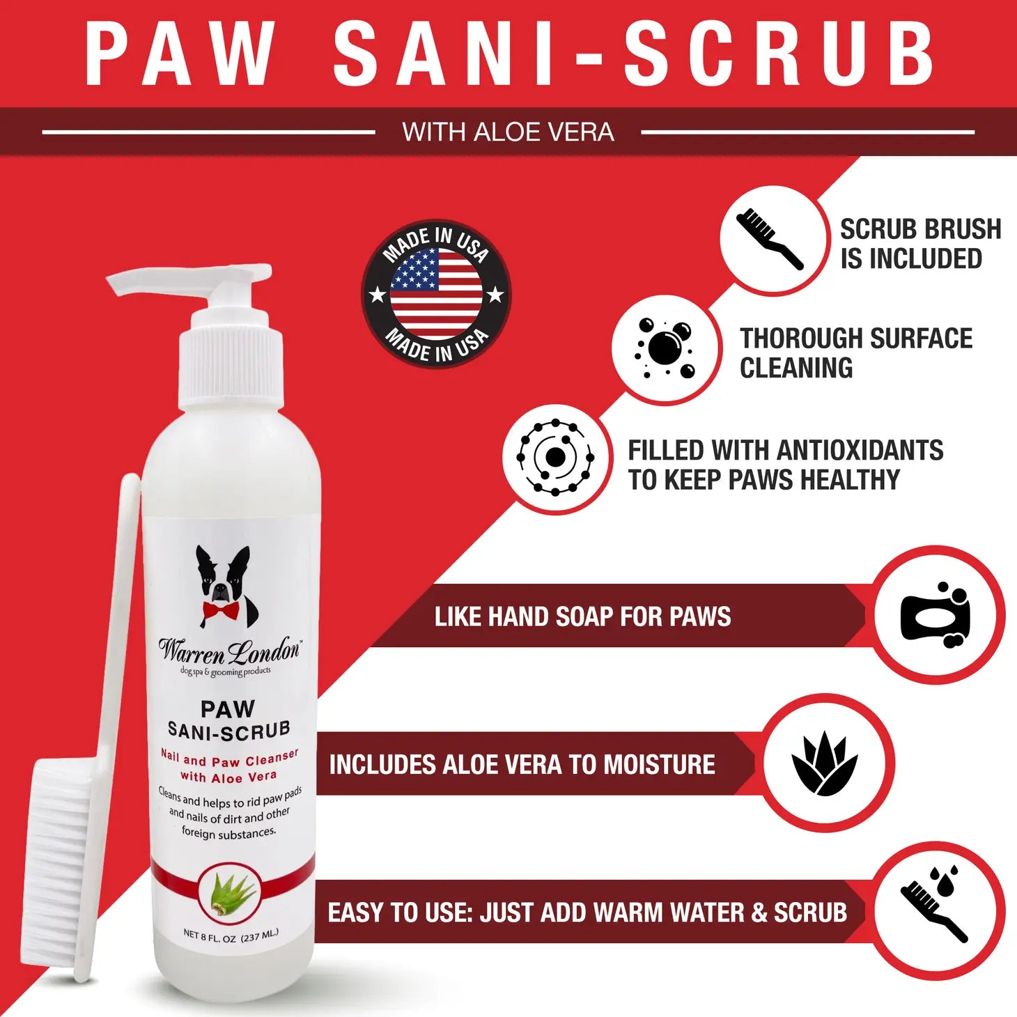 Warren London - Paw Sani-Scrub