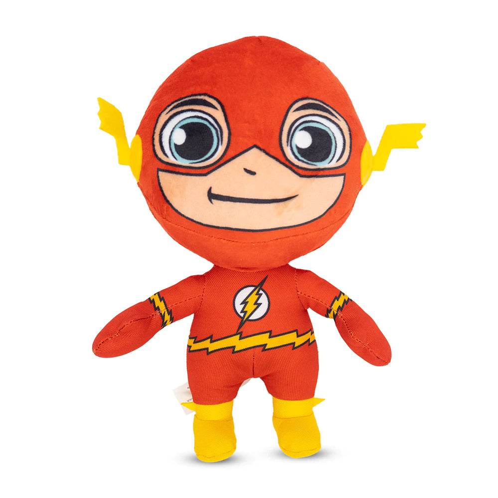 Buckle Down - Dog Toy Squeaker DC Super	Friends Collection Chibi Flash