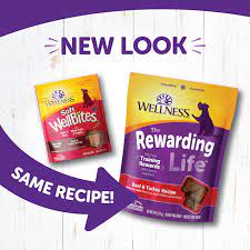 Wellness - Rewarding Treats Grain-Free Beef & Turkey Recipe Soft & Chewy Dog Treats