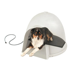 Lectro Soft Igloo Heated Bed For Dog Houses BLACK