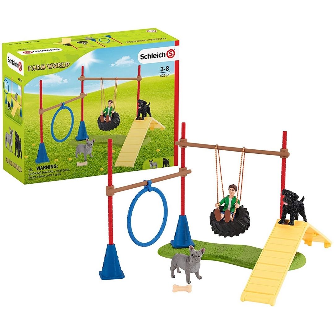 Schleich - Puppy Agility Training Toys-Southern Agriculture