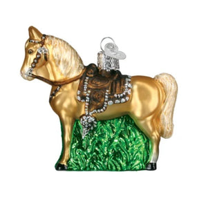 Old World Christmas - Western Horse Ornament-Southern Agriculture