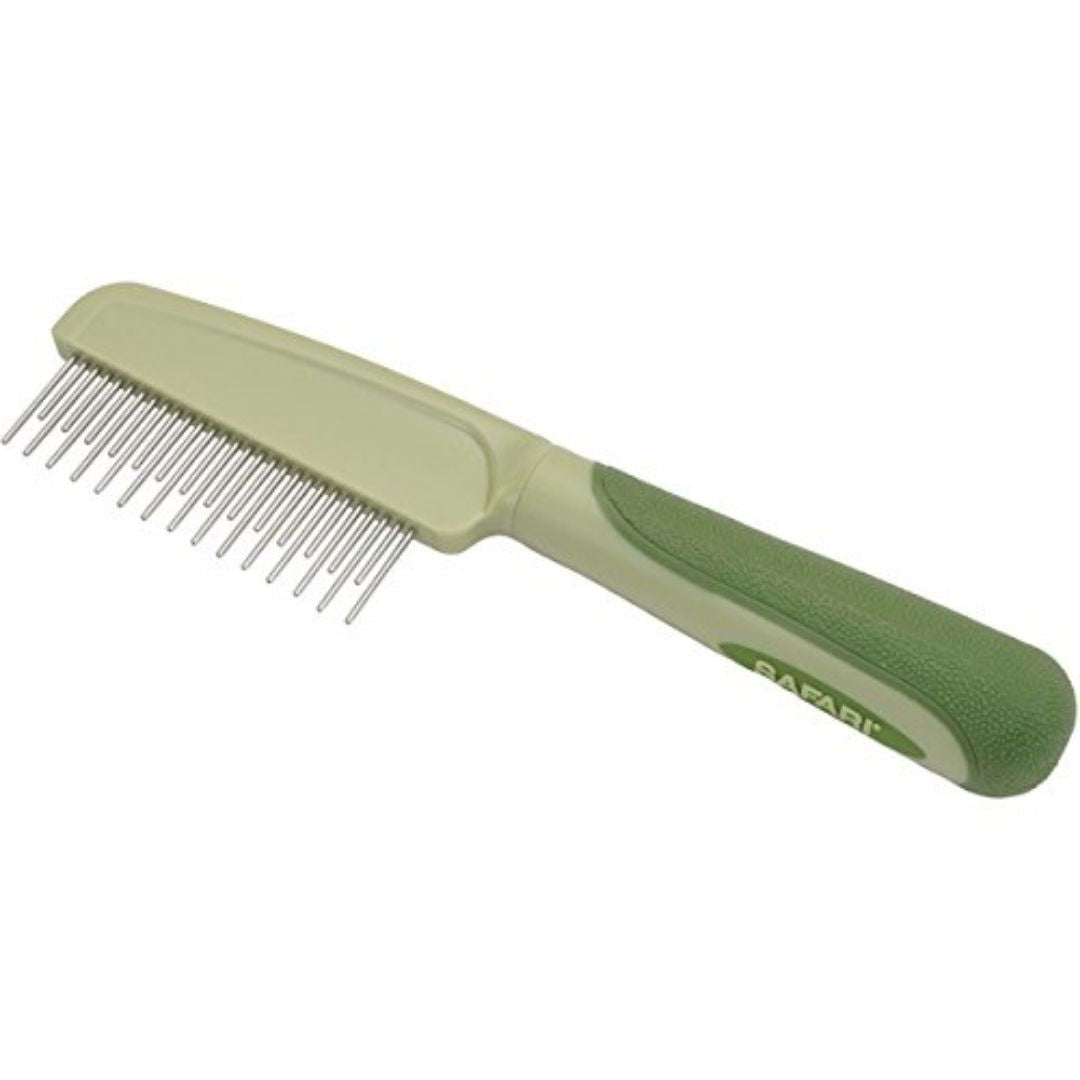 Safari Shedding Comb with Rotating Teeth for Dogs