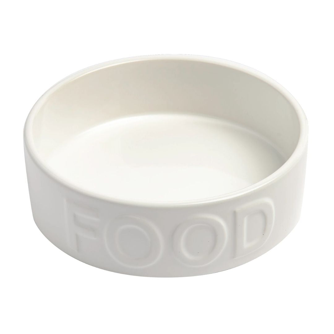 Park Life Classic White Food Bowl