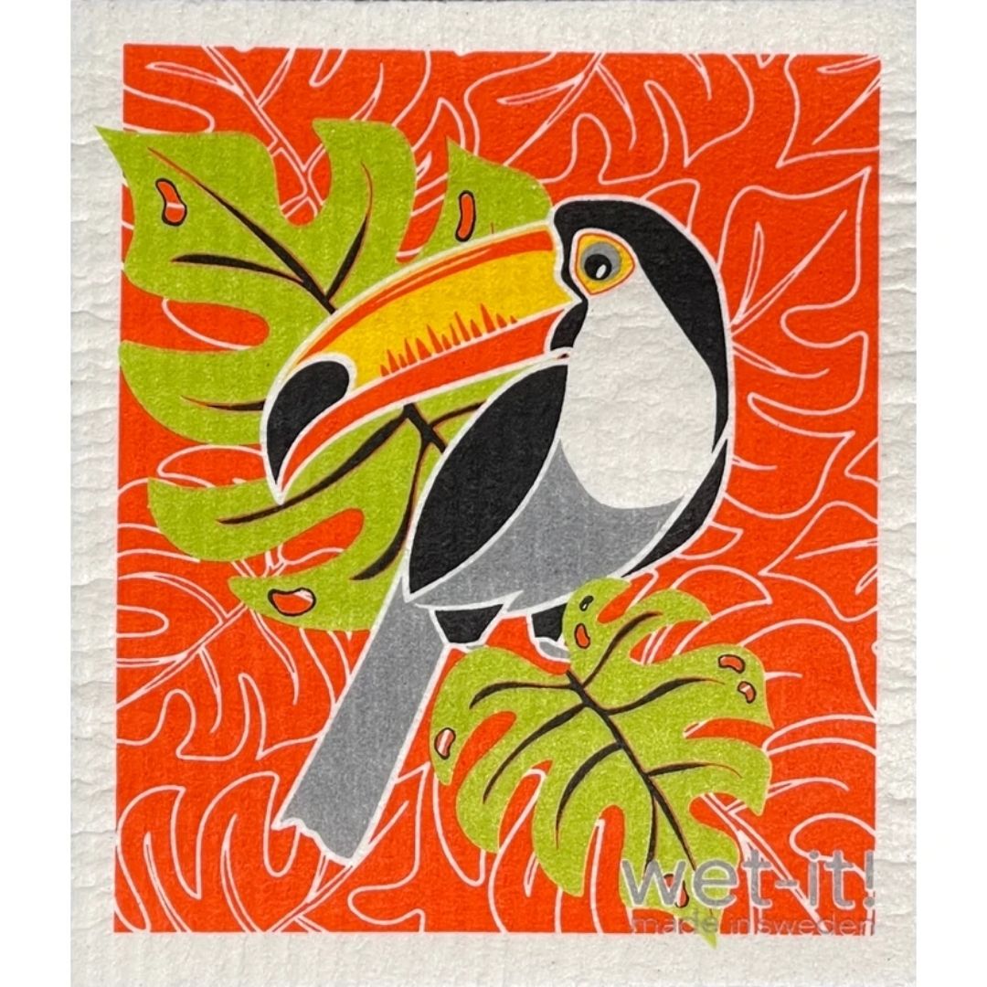 Wet-it! Toucan Swedish Cloth