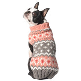 Handmade Fairisle Wool Dog Sweater