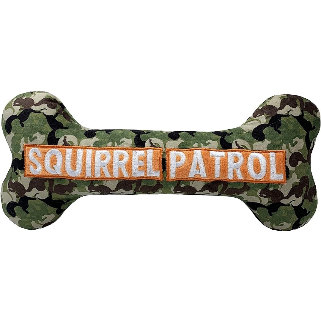 Huxley & Kent - Lulubelles Power Plush Squirrel Patrol Bone