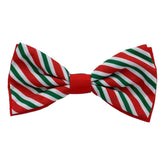 Huxley & Kent - Peppermint Stripe Bow Tie