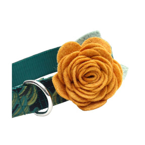 Mimi Green - Dog Collar Rose Flower Attachment