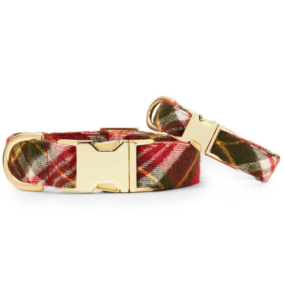 Highland Plaid Collar