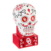 University of Oklahoma Sugar Skull Statue