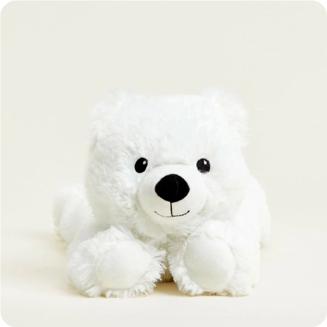 Warmies White Bear