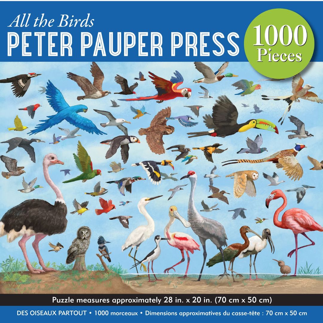 Peter Pauper Press - All the Birds 1000 Piece Jigsaw Puzzle