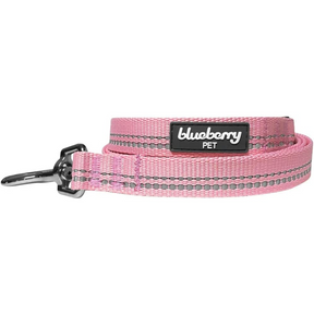 Baby Pink | 3M Reflective Neoprene Padded Dog Leash