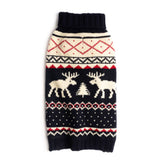 fabdog Navy Fairisle Dog Sweater