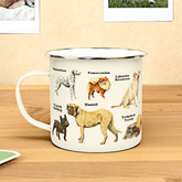 Gift Republic Dogs Enamel Mug