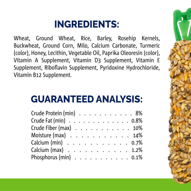 Crunch Sticks With Added Calcium For Chinchillas