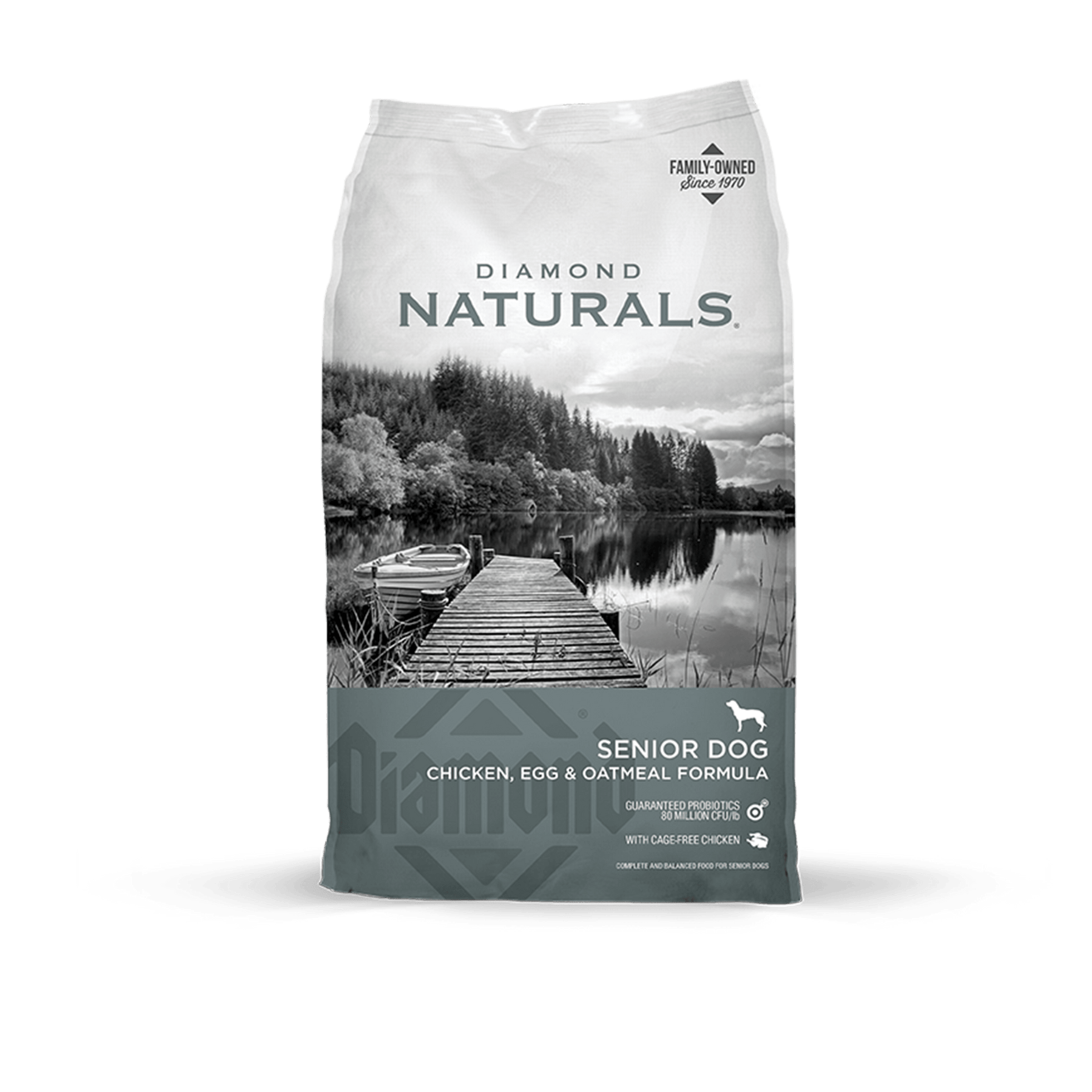 Diamond Naturals - Senior Dog Chicken, Egg & Oatmeal Formula Dry Dog Food-Southern Agriculture