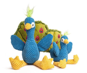 Fab Dog Floppy Peacock Dog Toy - Southern Agriculture