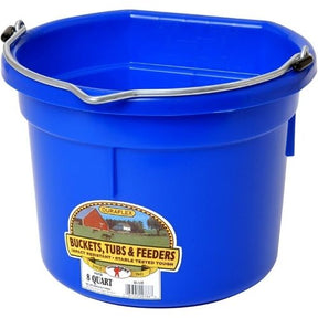 DuraFlex Flat Back Plastic Bucket - 20 quart-Southern Agriculture