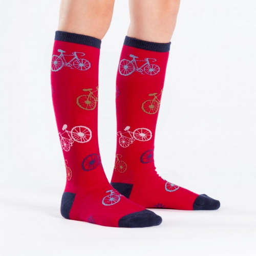 Large Bikes Youth Knee Socks-Southern Agriculture