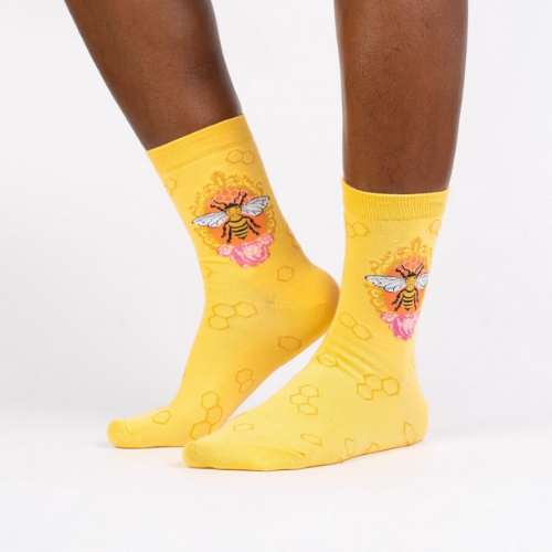 Queen Bee Women's Crew Socks-Southern Agriculture