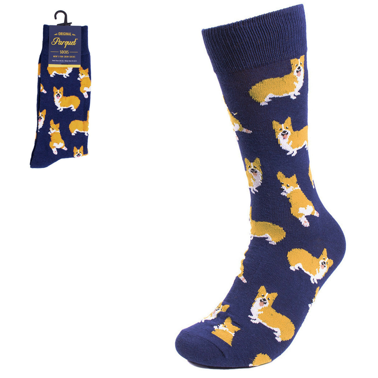 Selini NewYork - Socks Men's Dancing Dog Corgi